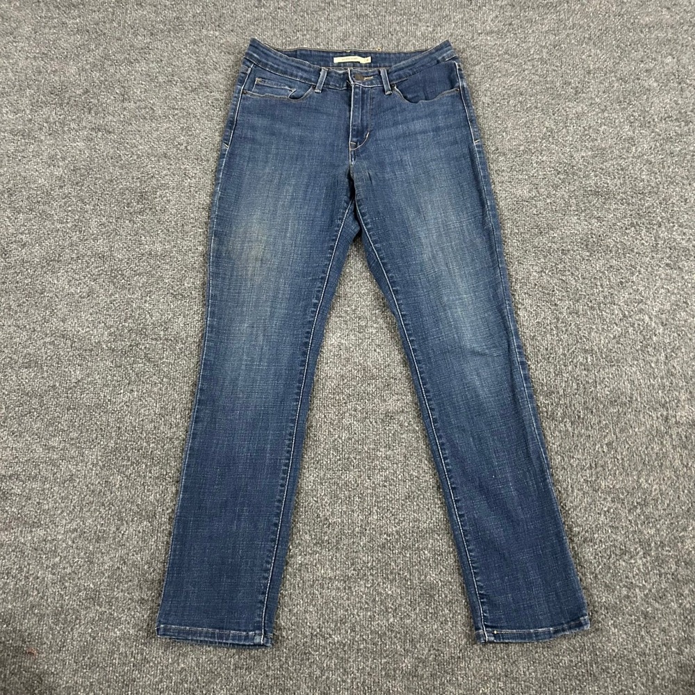 Levi's Jeans Womens Size 8 Blue Mid Rise Skinny Stretch Casual Denim Pants